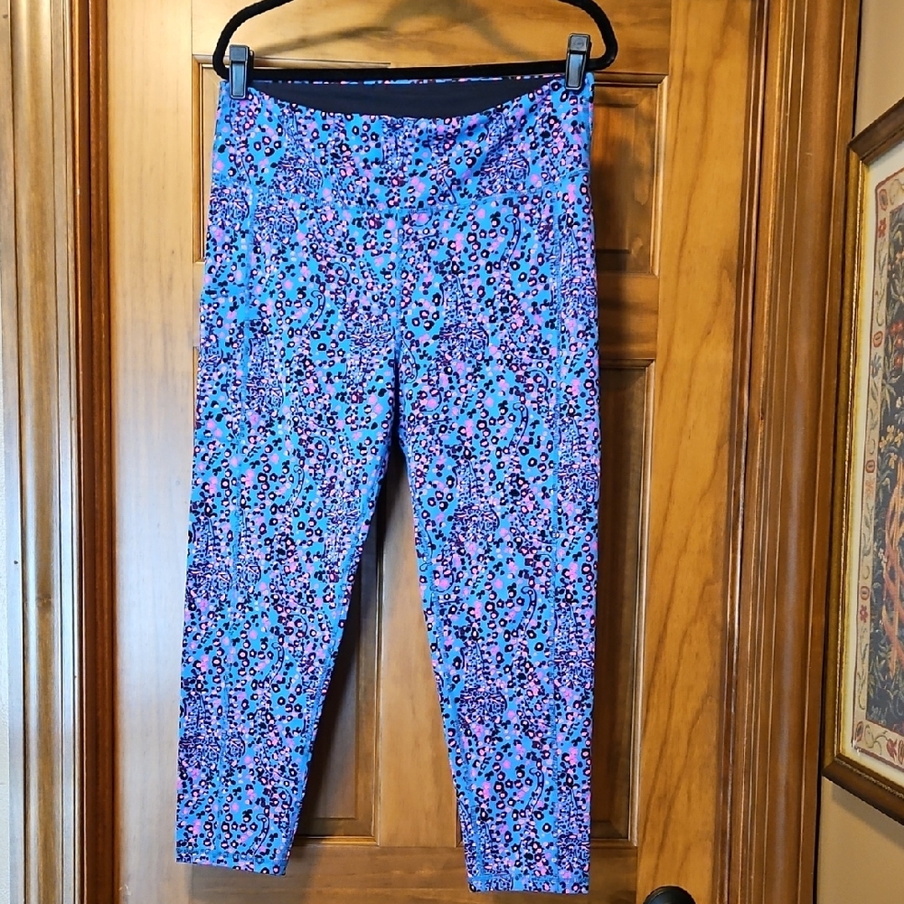 Lilly Pulitzer Luxletic Capri Leggings Size XL